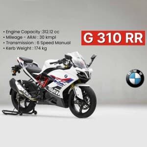 Bmw Two Wheeler facebook ad