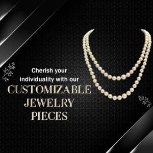 Imitation  Jewellery business template