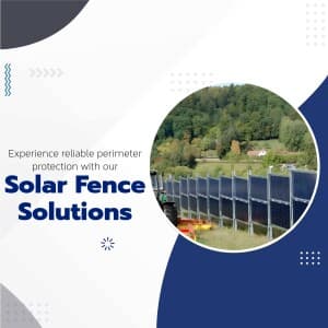 Solar Fence banner