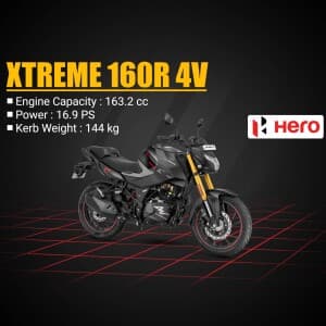 Hero Two Wheeler business flyer