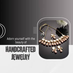 Handicraft Jewellery flyer