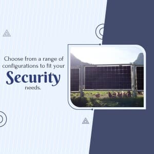 Solar Fence flyer