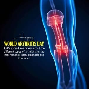 World Arthritis Day - UK poster