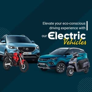 Electric Vehicle facebook ad