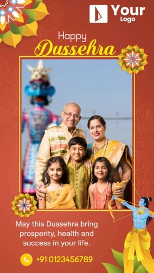 Dussehra Story Templates template