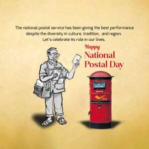 National Postal Day post