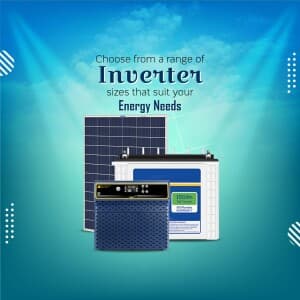 Solar Inverter flyer