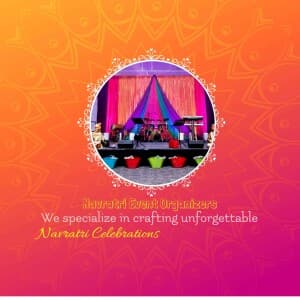 Navratri Event Organizer template