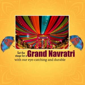 Navratri Decoration Material post