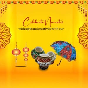 Navratri Decoration Material Instagram banner