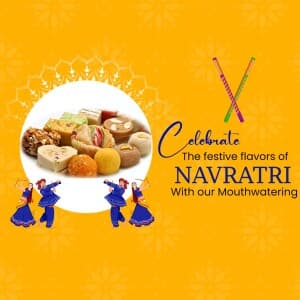 Navratri Sweets flyer