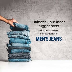 Men Jeans banner