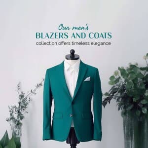 Men Blazers & Coats poster