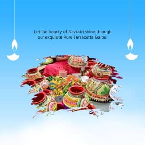 Navratri Mataji No Garbo event poster