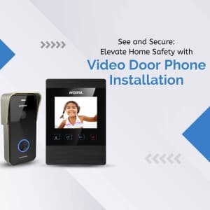 Video Door Phone Installation template