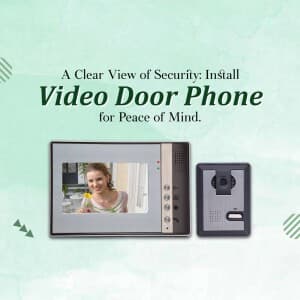 Video Door Phone Installation poster