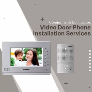 Video Door Phone Installation post