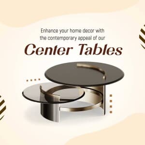 Center Tables flyer