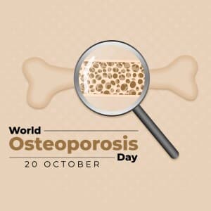 World Osteoporosis Day event poster