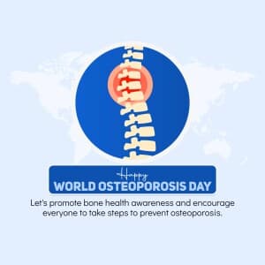 World Osteoporosis Day poster