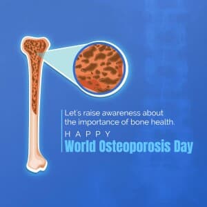 World Osteoporosis Day banner