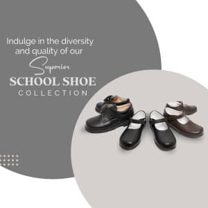 School Shoes template