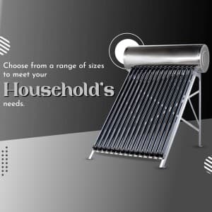 Solar Water Heater facebook banner