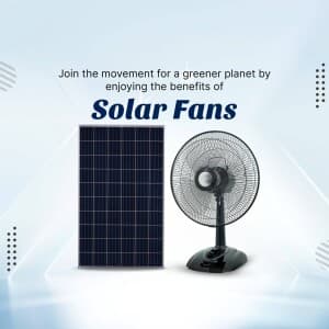 Solar Fans post