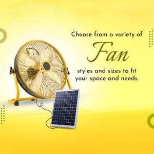 Solar Fans flyer