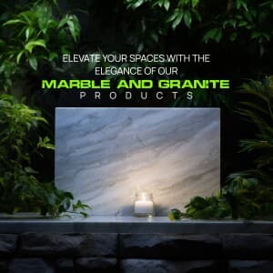 Marble & Granite business flyer