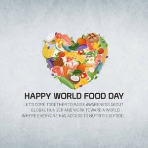 World Food Day - UK poster