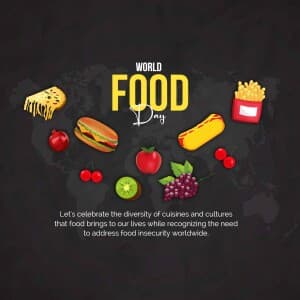 World Food Day - UK event poster