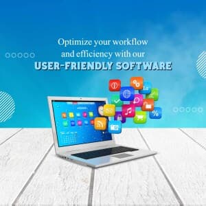 Computer software banner