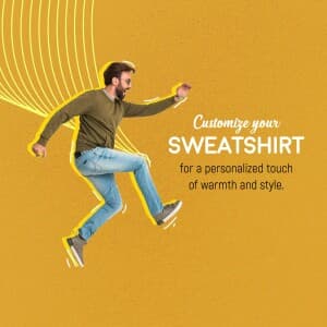 Men Sweatshirts template