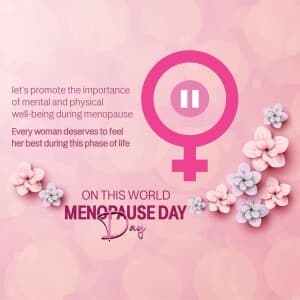 World Menopause Day - UK image