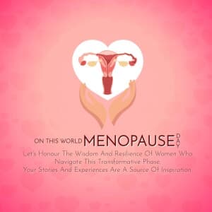 World Menopause Day - UK post