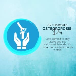 World Osteoporosis Day - UK image