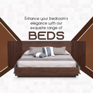 Bed promotional poster