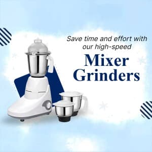 Mixture Grinder business flyer