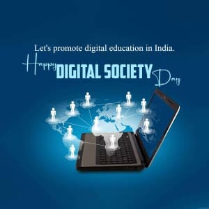 Digital Society Day flyer