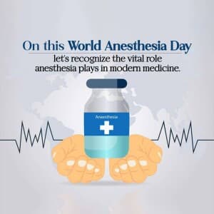 World Anesthesia Day post