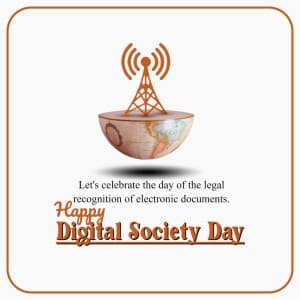 Digital Society Day poster