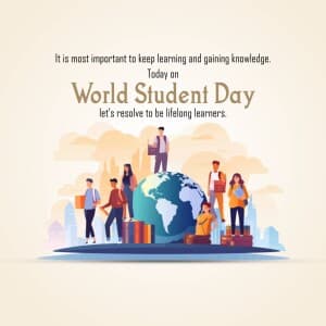 World Students' Day post