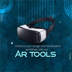 Virtual reality and augmented reality devices template