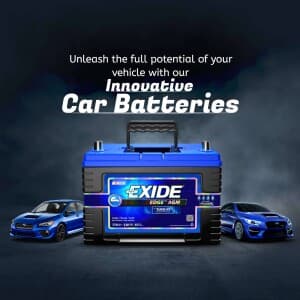Car Batteries flyer