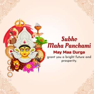 Maha Panchami banner