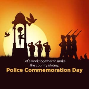 Police Commemoration Day poster