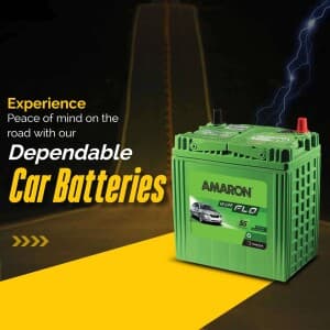 Car Batteries template