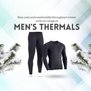 Men Thermals poster