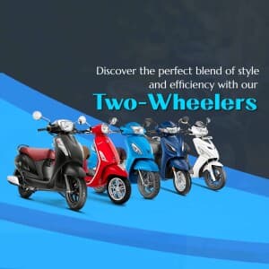 Two Wheeler business flyer